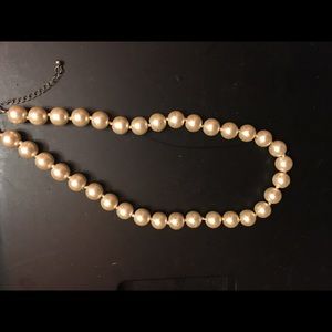 Large pearl necklace